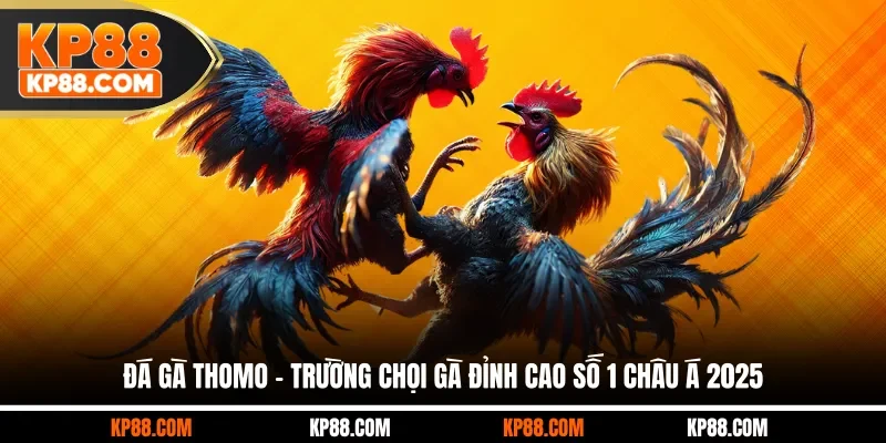 Đá Gà Thomo - Trường Chọi Gà Đỉnh Cao Số 1 Châu Á 2025